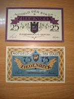 Duits Notgeld Ziegenrück Noodgeld, Ophalen of Verzenden, Duitsland