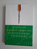 Academisch schrijven voor cultuurwetenschappers, Ophalen of Verzenden, Geert Lernout en Marnix Beyen, Alpha, WO