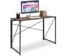 LifeGoods Opklapbaar Bureau - met Kabelgoten - 100 x 75 x 50, Ophalen, Nieuw