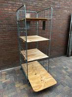 Rolcontainer met Legplanken - Magazijn/Winkel, 100 liter of meer, Ophalen, Zo goed als nieuw, Transportkar