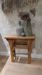 Sidetable/teak/landelijk, Ophalen, Het-lavendeltje, Teakhout, Nieuw