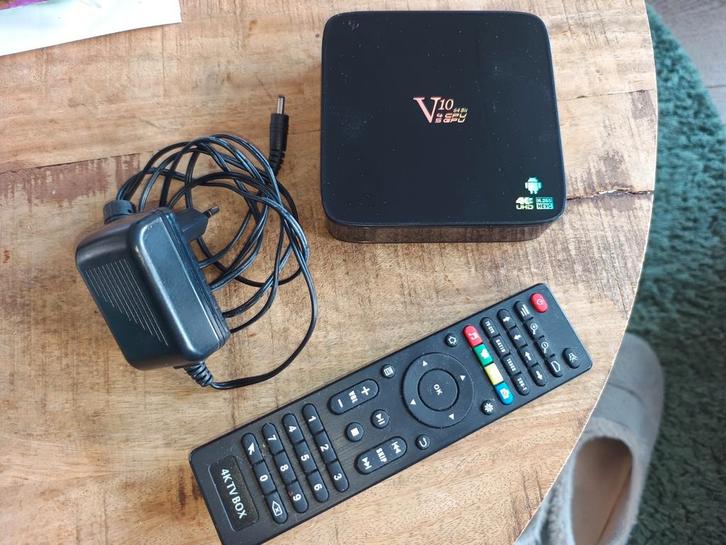 Venz V10 Mediaspeler - Android TV Box, Audio, Tv en Foto, Mediaspelers, Gebruikt, Zonder harde schijf, HDMI, USB 2.0, Optische audio