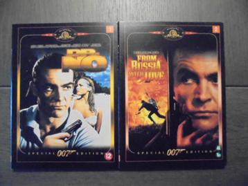 JAMES BOND 1 t/m 24, Connery, Moore, Graig, Dalton, Brosnan beschikbaar voor biedingen