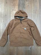 Carhartt Active Jacket Duck Canvas & Hoodie Bruin M, Kleding | Heren, Ophalen of Verzenden, Zo goed als nieuw, Maat 48/50 (M)