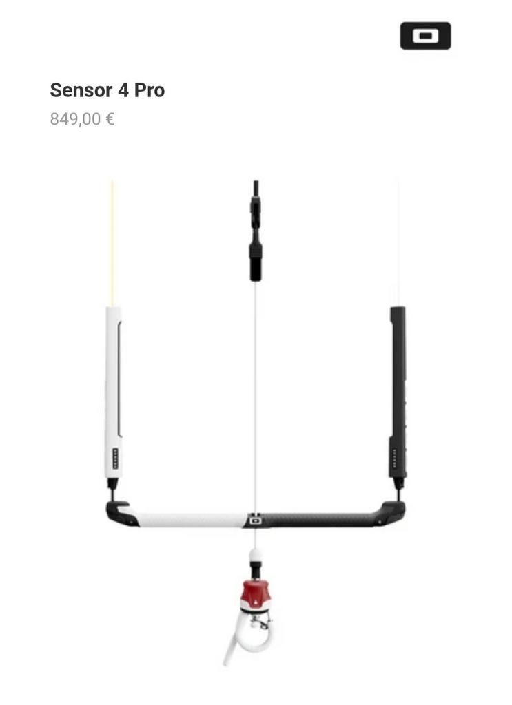 Core Sensor 4 Pro Bar met leash - Nieuw, Watersport en Boten, Kitesurfen, Nieuw, Bar, 9 m², Geen board, Ophalen of Verzenden