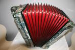 Fratelli Crosio Stradella 4 Korig met Cassotto Knop B-Griff, Muziek en Instrumenten, Accordeons, Overige merken, Gebruikt, Ophalen of Verzenden