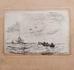Louis Meijer

Amsterdam 1809 - 1866 Utrecht Zeegezicht - ets, Antiek en Kunst, Kunst | Etsen en Gravures, Ophalen of Verzenden