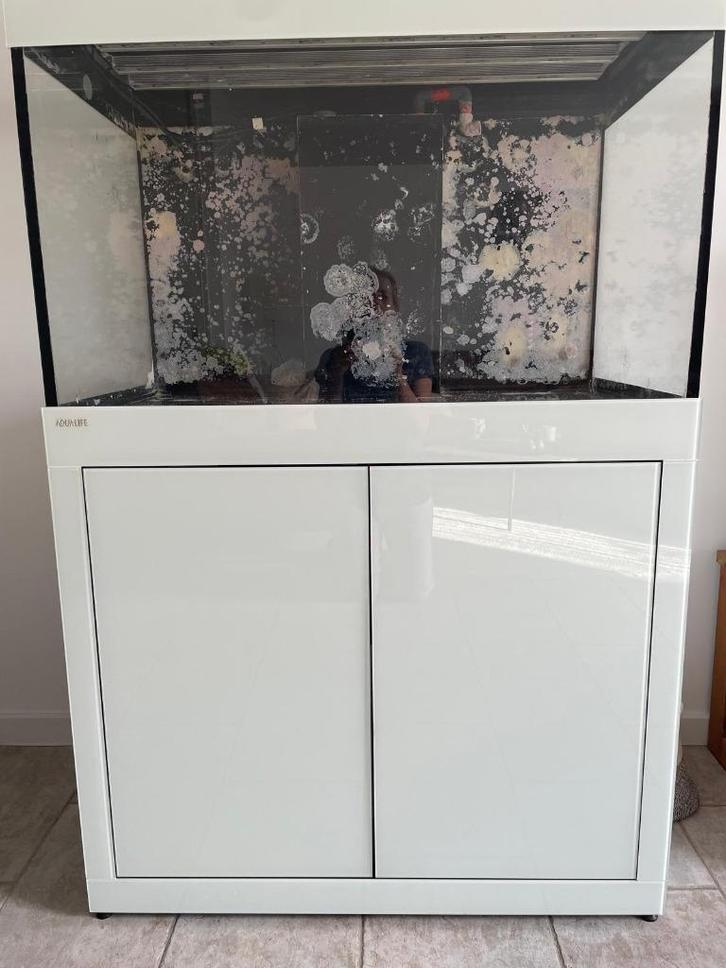 Aqualife Ocean Dream zeewater aquarium - sump & LED verl., Dieren en Toebehoren, Vissen | Aquaria en Toebehoren, Gebruikt, Leeg aquarium