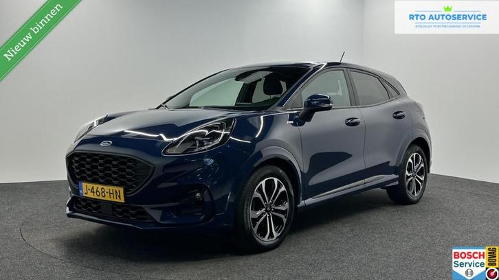 Ford Puma 1.0 EcoBoost Hybrid ST-Line TREKHAAK ECC LED NAVIG, Auto's, Ford, Bedrijf, Te koop, Puma, ABS, Airbags, Airconditioning