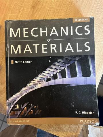 Mechanics of Materials - Hibbeler - Ninth Edition  beschikbaar voor biedingen