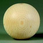 Alle maten Blank HOUTEN BALLEN - 4mm. - 80 mm. beukenhout, Ophalen of Verzenden, Nieuw, Materiaal