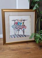 grote wanddecoratie Rodo Boulanger 1976, Ophalen, Zo goed als nieuw, Schilderij, 75 cm of meer