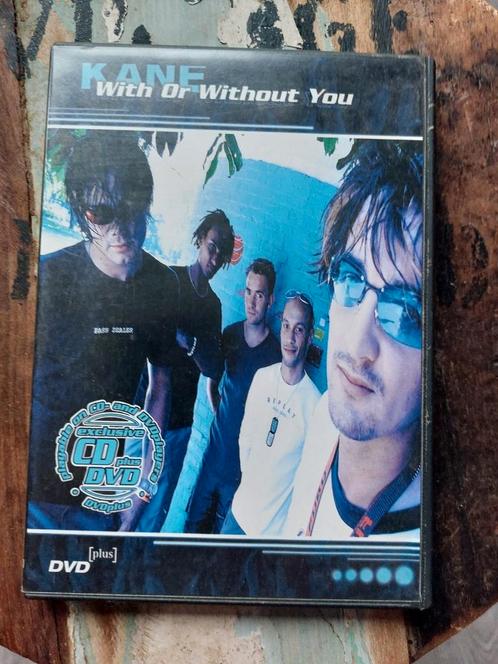 DVD-WITH OR WITHOUT YOU-KANE, Cd's en Dvd's, Dvd's | Muziek en Concerten, Gebruikt, Muziek en Concerten, Alle leeftijden, Ophalen of Verzenden