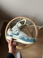 Nike air max 1 Patta waves Noise Aqua 44,5, Ophalen, Zo goed als nieuw, Blauw, Sportschoenen