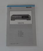 Handleiding / Manual voor Philips CD-i 210, Spelcomputers en Games, Games | Overige, Ophalen, Zo goed als nieuw
