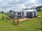 Caravelair 485 caravan met bijna nieuwe voortent en luifel, Uitbouw voortent, Frans bed, Particulier, 4 tot 5 meter