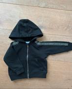 BURBERRY vest zwart met capuchon mt 80, Burberry, -, Truitje of Vestje, Zo goed als nieuw