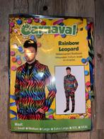 Regenboog Carnavalspak - Maat S, Carnaval, Ophalen of Verzenden, Zo goed als nieuw, Kleding