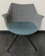 5 x eetkamerstoelen Zuiver - Doulton grijs-staalblauw, Huis en Inrichting, Stoelen, Ophalen, Zo goed als nieuw, Grijs, Vijf, Zes of meer stoelen