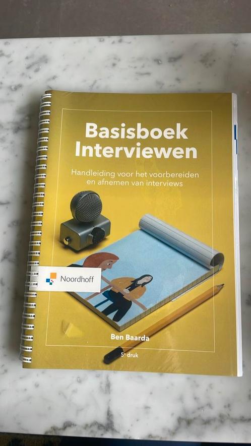 M. van der Hulst - Basisboek Interviewen, Boeken, Wetenschap, Zo goed als nieuw, Ophalen of Verzenden
