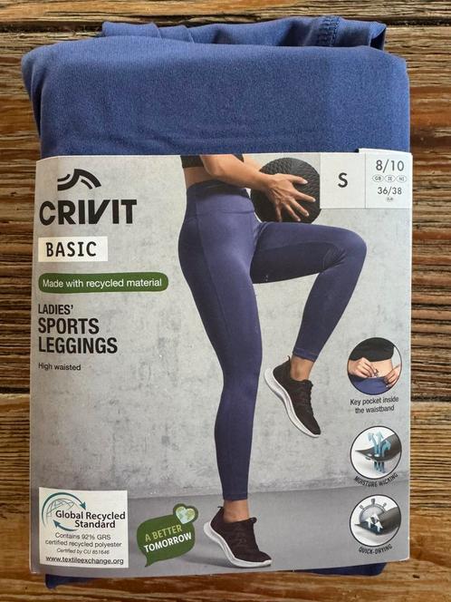* nieuw * sportlegging mt S dames basics Crivit, Kleding | Dames, Sportkleding, Nieuw, Maat 36 (S), Ophalen of Verzenden