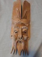Teak houten Chinees masker, Ophalen of Verzenden
