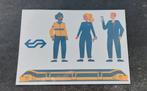 NS tatoeage + NS Lego, Ophalen of Verzenden, Nieuw, Trein, Overige typen