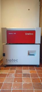 Trotec speedy 100 60 watt (130 bedrijfsuren/2019), Doe-het-zelf en Verbouw, Ophalen, Zo goed als nieuw