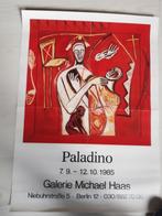 Poster Mimmo Paladino 1985, Verzamelen, Posters, A4 of kleiner, Ophalen of Verzenden, Muziek, Rechthoekig Staand
