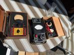 3 stuks antieke analoge meters,, Ophalen of Verzenden, Gebruikt