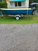 Visboot Shetland, compleet, Watersport en Boten, Vis- en Consoleboten, Ophalen, Tot 10 pk, Zo goed als nieuw, 3 tot 6 meter