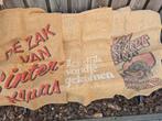 3 vintage jute grote sinterklaas zakken €10, Diversen, Sinterklaas, Ophalen of Verzenden