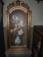 schilderij Bloemen in vaas, Antiek en Kunst, Kunst | Schilderijen | Klassiek, Ophalen