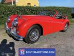 Jaguar XK 140 DHC SE Model C-Top | 1954 | Route 66 Auctions, Auto's, Oldtimers, Overige carrosserieën, Zwart, Bedrijf, Handgeschakeld