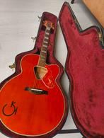 Gretsch Rancher G6022C "Jumbo" uit 1992, semi akoestisch, Muziek en Instrumenten, Snaarinstrumenten | Gitaren | Akoestisch, Ophalen