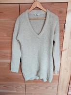 American Vintage basic knitwear sweater dress alpaca wol, Gedragen, Beige, Maat 38/40 (M), American Vintage