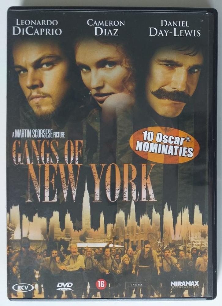 Gangs of New York (2002), Cd's en Dvd's, Dvd's | Actie, Actie, Vanaf 16 jaar, Ophalen of Verzenden