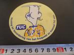 sticker TUC Stichting ter bevordering van het frequent en ma, Verzamelen, Ophalen, Zo goed als nieuw