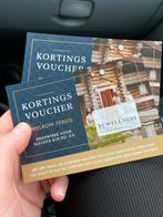 Kortingsvoucher welkom terug sauna, Tickets en Kaartjes, Kortingen en Cadeaubonnen, Kortingsbon, Spa of Sauna