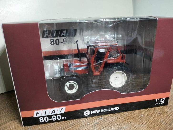 Te koop Replicagri Fiat 80-90 DT  4-WD., Hobby en Vrije tijd, Modelauto's | 1:32, Nieuw, Tractor of Landbouw, Overige merken, Ophalen of Verzenden