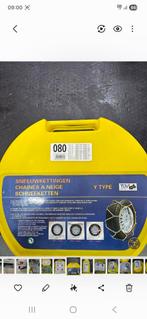 Te koop sneeuwkettingen, Auto diversen, Sneeuwkettingen, Ophalen, Zo goed als nieuw
