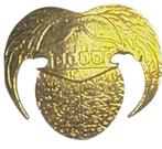 Indonesië Insigne, Sieraden, Tassen en Uiterlijk, Broches, Ophalen, Overige materialen, Gebruikt, Minder dan 4 cm