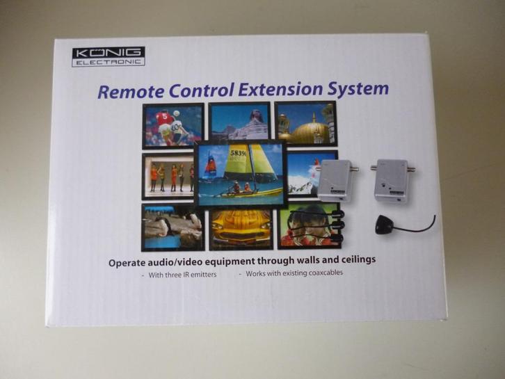 remote control extension system - König SAT-IRCABLE Uitbreid, Audio, Tv en Foto, Afstandsbedieningen, Nieuw, Ophalen of Verzenden