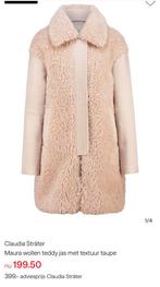 Maura jas by Claudia Strater teddy wol maat 42, Kleding | Dames, Ophalen of Verzenden, Zo goed als nieuw, Maat 42/44 (L), Beige