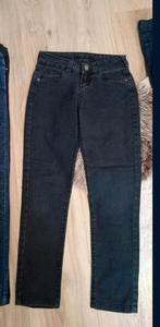 Zara Jeans Zwart Maat 140 - Zo Goed Als Nieuw, Broek, Meisje, Ophalen of Verzenden, Zo goed als nieuw