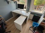 Ikea malm bureau, Huis en Inrichting, Bureaus, Ophalen, Gebruikt, Bureau