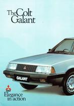 Folder Mitsubishi Colt Galant (Engelse uitgave - 1980), Verzenden, Gelezen, Mitsubishi