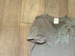Adidas T-shirtje met velvet opdruk (merknaam en leeuw), Kinderen en Baby's, Kinderkleding | Maat 164, Adidas, Ophalen of Verzenden