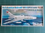 F-100D Super Sabre Chrome Plated Hasegawa 1:72, Ophalen of Verzenden, Zo goed als nieuw, 1:72 tot 1:144, Hasegawa
