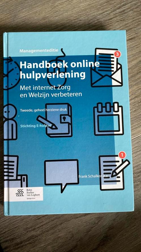 Frank Schalken - Handboek online hulpverlening, Boeken, Studieboeken en Cursussen, Zo goed als nieuw, Ophalen of Verzenden